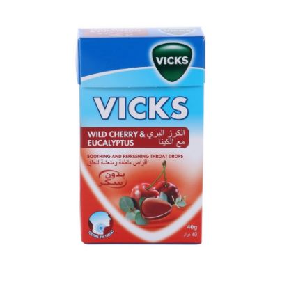 صورة VICKS WILD CHERRY EUCALYPTUS 40 G X 20 3300