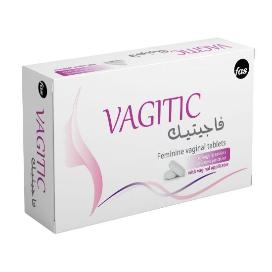 Picture of VAGITIC 10 VAGINAL TABLETS  APPLICATOR