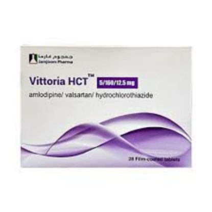 Picture of VITTORIA HCT 5/160/12.5 MG 28 TAB