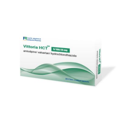 Picture of VITTORIA HCT 5/160/25 MG 28 TAB