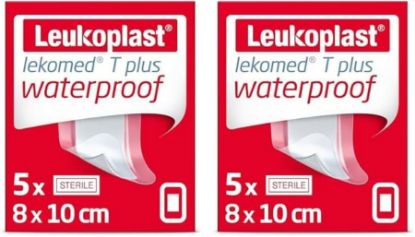 صورة ليوكوميد شاش لاصق معقم 5 سم * 7.2  سم 50قطعه