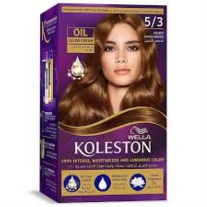 Picture of KOLESTON HAIR COLOR KIT 5/3  GOLD SUNSET BROWN -21744