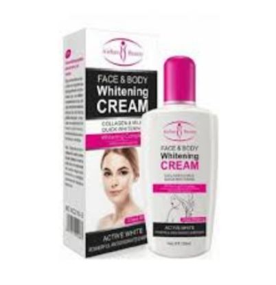 صورة كريم تبييض الوجه والجسم من كيرلاين 120 مل