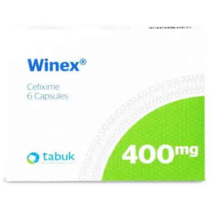 Picture of WINEX CEFIXIME 400 MG 6 CAP