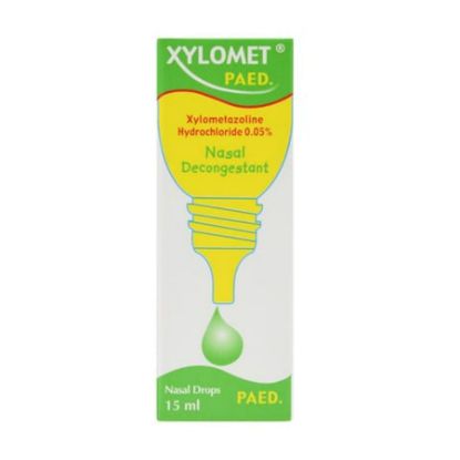 Picture of XYLOMET PED NASAL DROPS 0.05% 15 ML