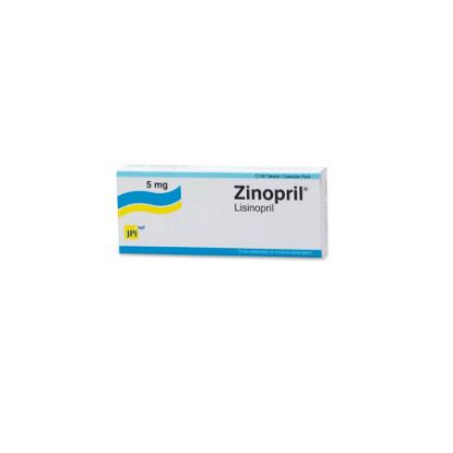 Picture of ZINOPRIL 5 MG 28 TAB
