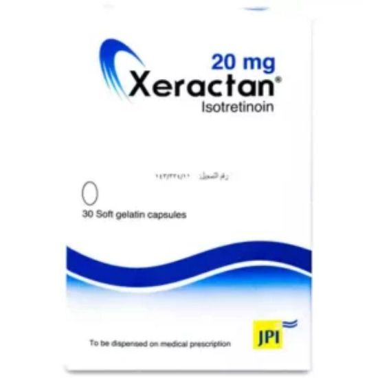 Picture of XERACTAN 20 MG 30 CAP