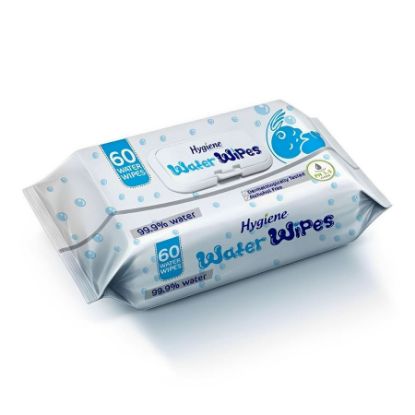 Picture of H20 WATER WIPES 60 TISSUES 2401