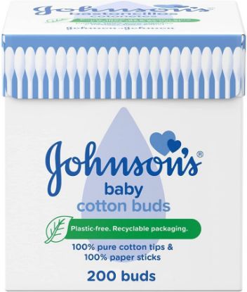 Picture of JOHNSON COTTON BUDS 200 PCS 31430