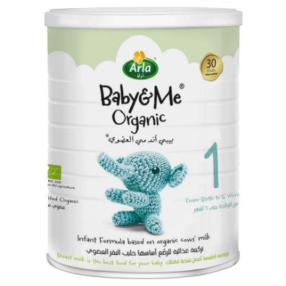 Picture of ARLA BABY&ME ORGANIC BABY MILK NO1 - 400 GM 82603 -01073