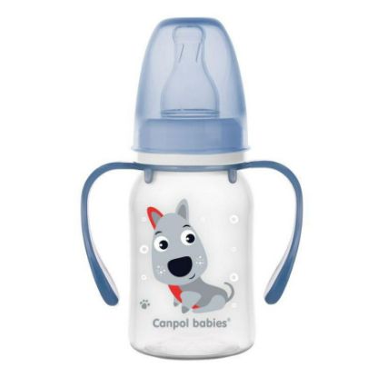 Picture of CANPOL BABIES FEEDING SILICON BOTTLE  3M+ 120M 11/823 - 8239