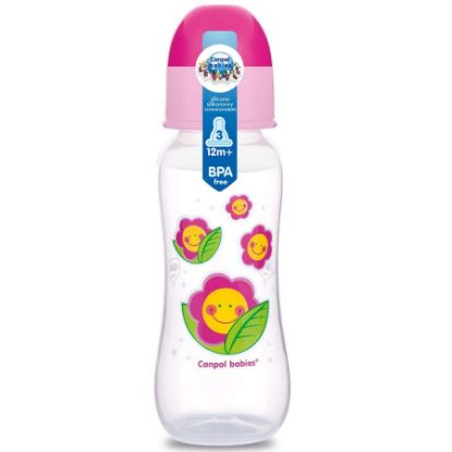 Picture of CANPOL : 250 ML 059/200  DESIGNED BOTTLE BPA 0%