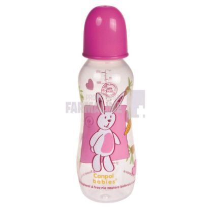 Picture of CANPOL : 330 ML 59/205 DESIGNED BOTTLE BPA 0%