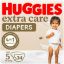 Picture of HUGGIES EXTRA CARE 5 VALUE PACK 2 X 34 - 40040
