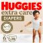 Picture of HUGGIES EXTRA CARE 6 VALUE PACK 2 X 28 - 40224