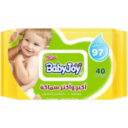 Picture of BABY JOY WET WIPES THICKER&LARGER 12X40 WIPES 20141-01413