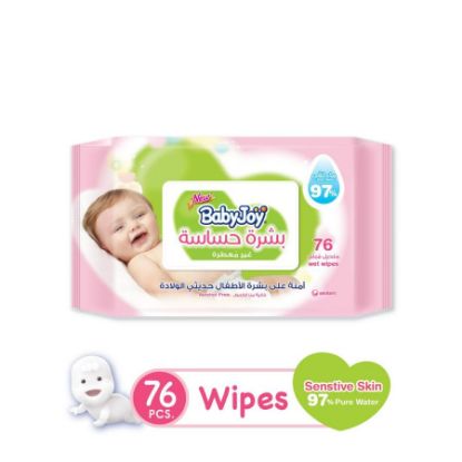 Picture of BABY JOY WIPES SENSITVE FRAG FREE 12 X 76 - 4209