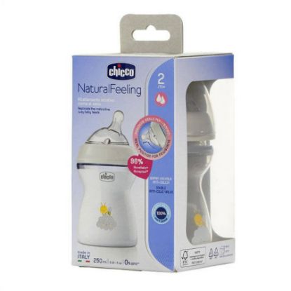 Picture of CHICCO NATURAL FEELING 2+M MEDIUM 2 PCS 8209