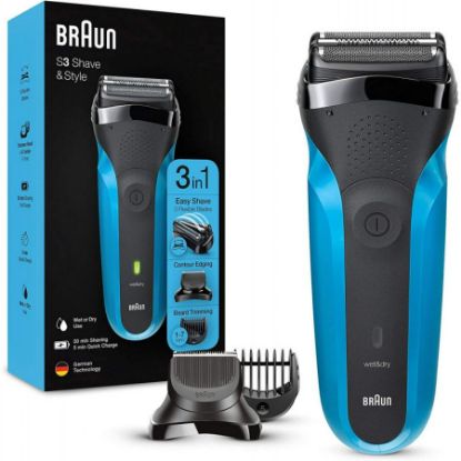 Picture of BRAUN SERIES 3 PROSKIN SHAVE & STYLE 310BT DRY SHAVE WITH PR