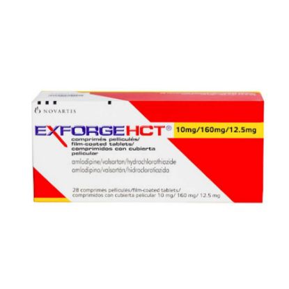 Picture of EXFORGE HCT 10 MG/160 MG/12.5 MG 28 TAB