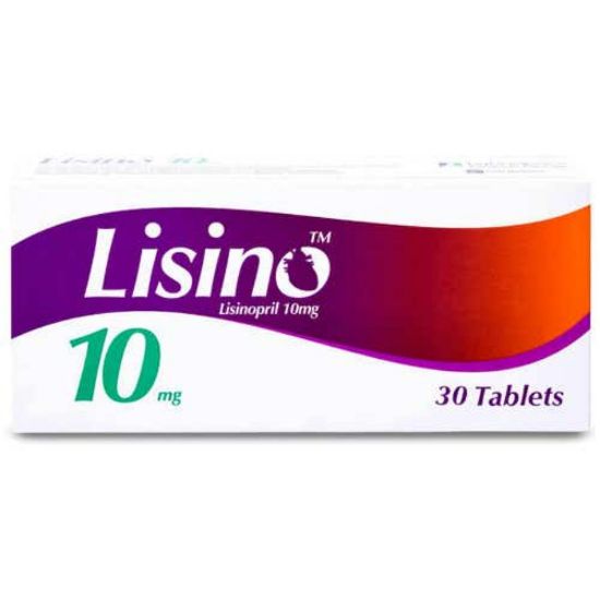 Picture of LISINO 10 MG 30 TAB