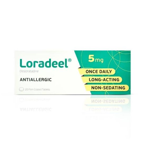Picture of LORADEEL 5 MG 20 TAB