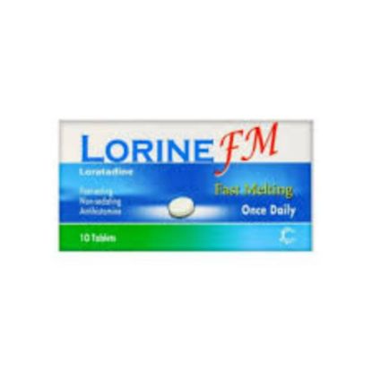 Picture of LORINE FM 10 MG 10 TAB