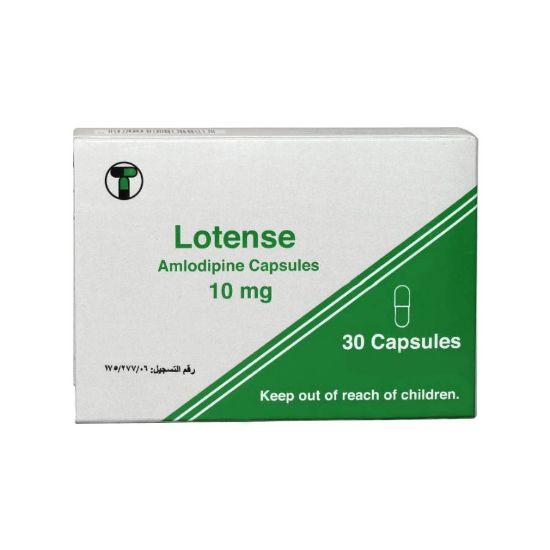Picture of LOTENSE 10 MG 30 CAP