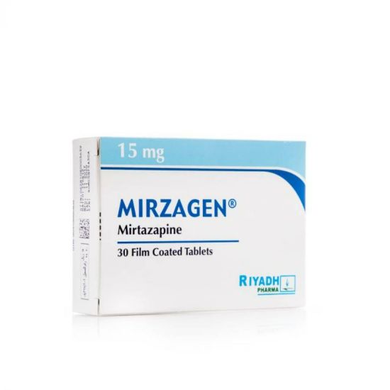 Picture of MIRZAGEN 15 MG 30 TAB