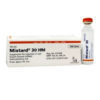 Picture of MIXTARD 30 HM VIAL 10 ML IU/ML 100