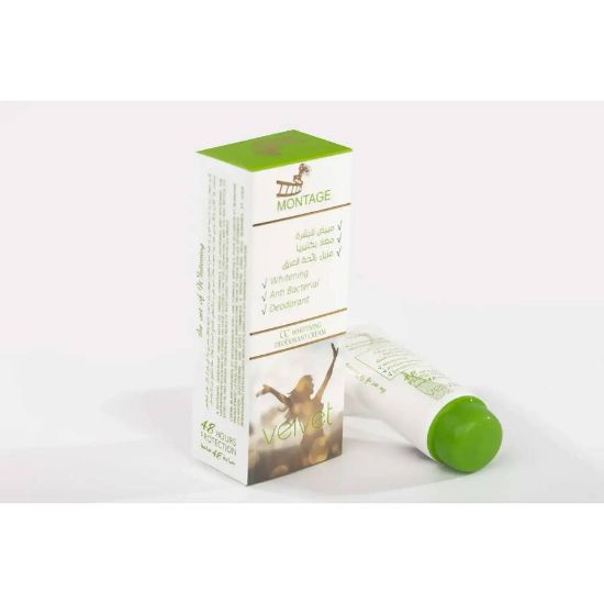 Picture of MONTAGE WHITENING DEODORANT CREAM VELVET 70GM