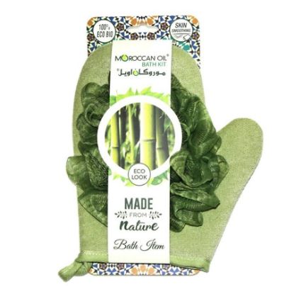 Picture of MOROCCAN OIL BAMBOO BODY LOOFAH