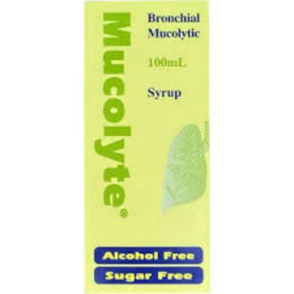 Picture of MUCOLYTE SUGER FREE SYP 100ML WS