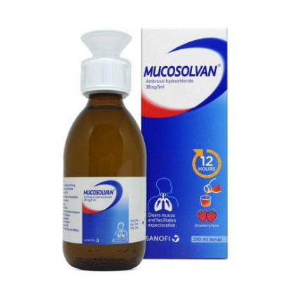 Picture of MUCOSOLVAN SYRUP 250ML 1/30MG/5ML