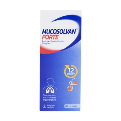 Picture of MUCOSOLVAN 30 MG FORTE SYRUP 100 ML