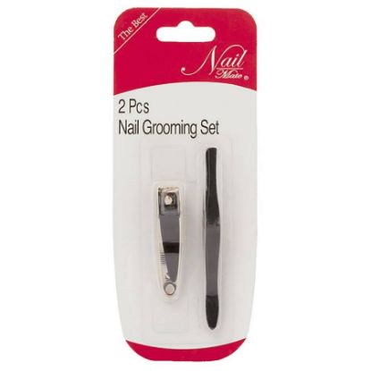 Picture of NAIL MATE NAIL CARE GROOMING SET BLACK GOLD 2 PCS 10932