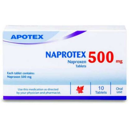 Picture of NAPROTEX 500 MG 10 TAB