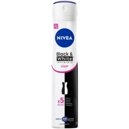 Picture of NIVEA B&W SILKY SMOOTH SPRAY ANTI PERSPIRANT 200ML-71400-021