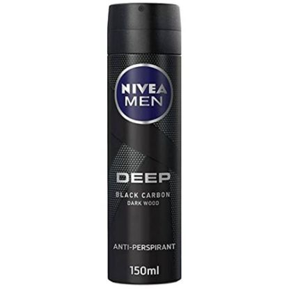 Picture of NIVEA DEEP BLACK CARBON SPRAY 150ML AMAZON