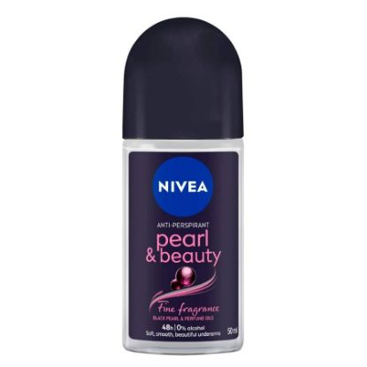 Picture of NIVEA DEO ROLL ON FEMALE PEARL & BEAUTY BLACK 50ML 70942-697