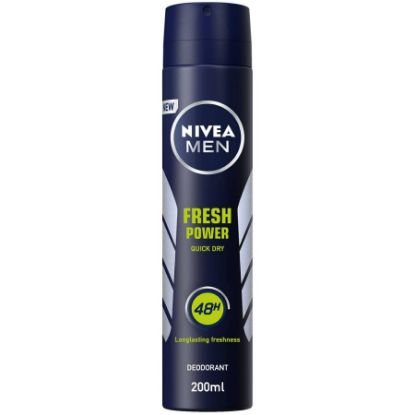 Picture of NIVEA DEO SPARY FRESH POWER MEN 200 ML 82913-9922-70653