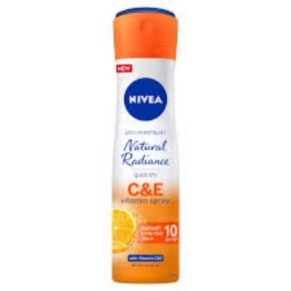 Picture of NIVEA DEO SPRAY FEMALE NATURAL RADIANCE C&E 150ML 70926-367