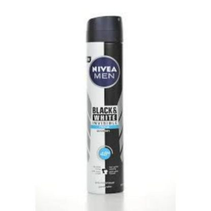 Picture of NIVEA DEO SPRAY MEN INVISIBLE BLACK&WHITE FRESH 200 ML 1553
