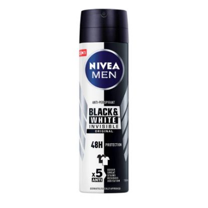 Picture of NIVEA DEO SPRAY MEN INVISIBLE BLACK&WHITE POWER 200 ML 82242
