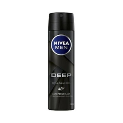 Picture of NIVEA MEN DEO DEEP DRY&CLEAN ANTI PERSPIRANT200ML-71286-3174