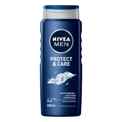 Picture of NIVEA MEN PROTECT & CARE SHOWER GEL 500ML-70648-6511