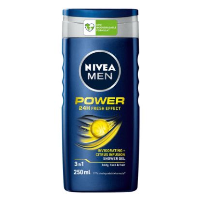Picture of NIVEA MEN SHOWER GEL POWER FRESH 250 ML 80834-71717