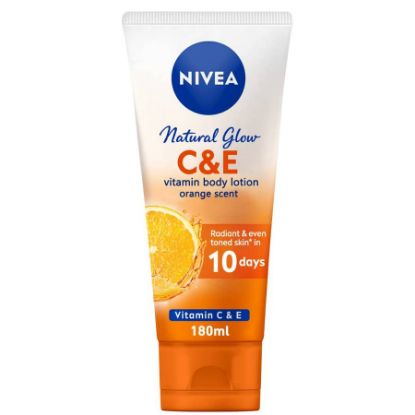 Picture of NIVEA NATURAL GLOW C&E ORANGE BODY LOTION 180ML 71103-100