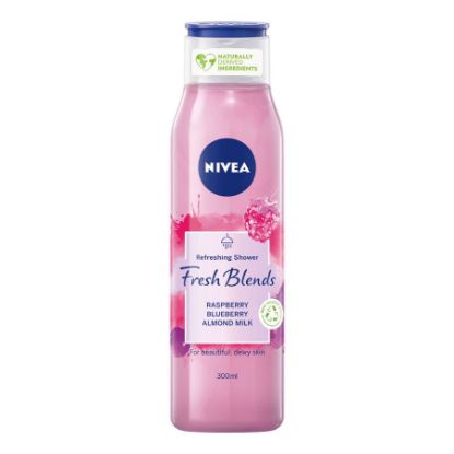 Picture of NIVEA SHOWER GEL FRESH BLENDS RASPBERRY 300 ML 71067-384