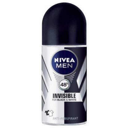 Picture of NIVEA DEO ROLL ON MEN INVISIBLE BLACK & WHITE POWER 50 ML 82